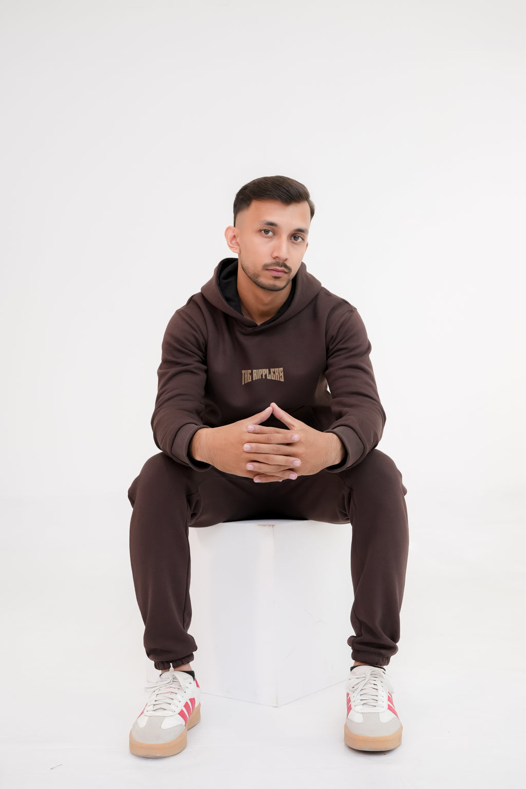 Printed Brown Twinset