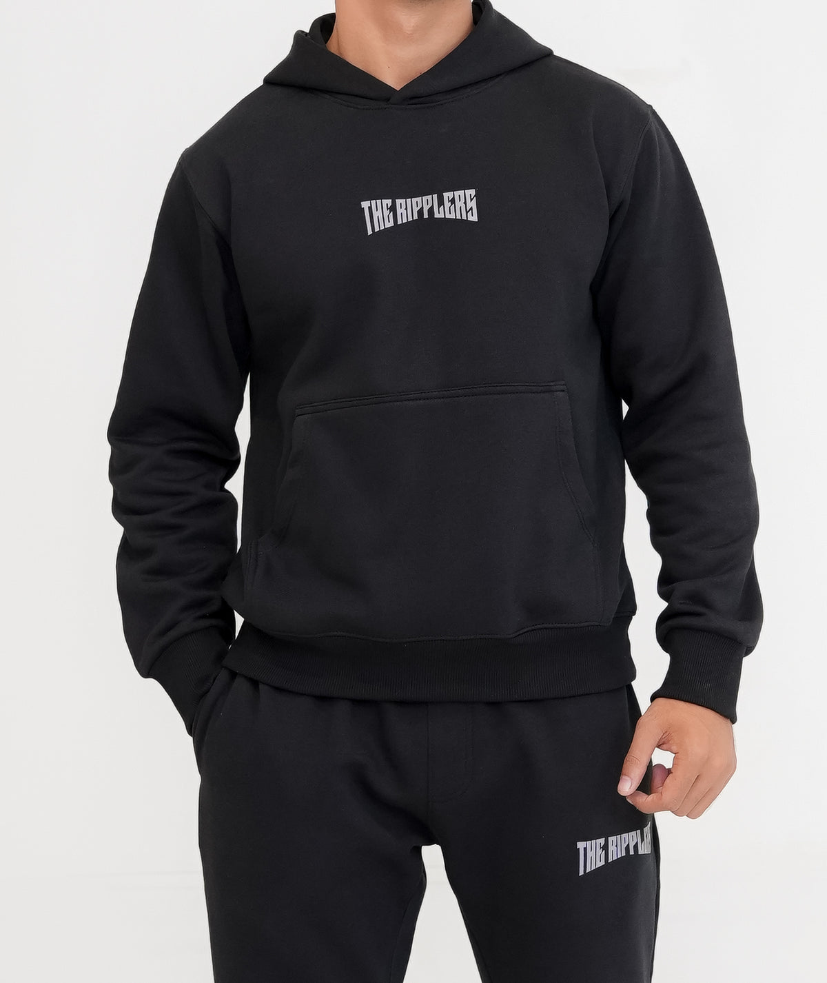 Printed All Black Twinset
