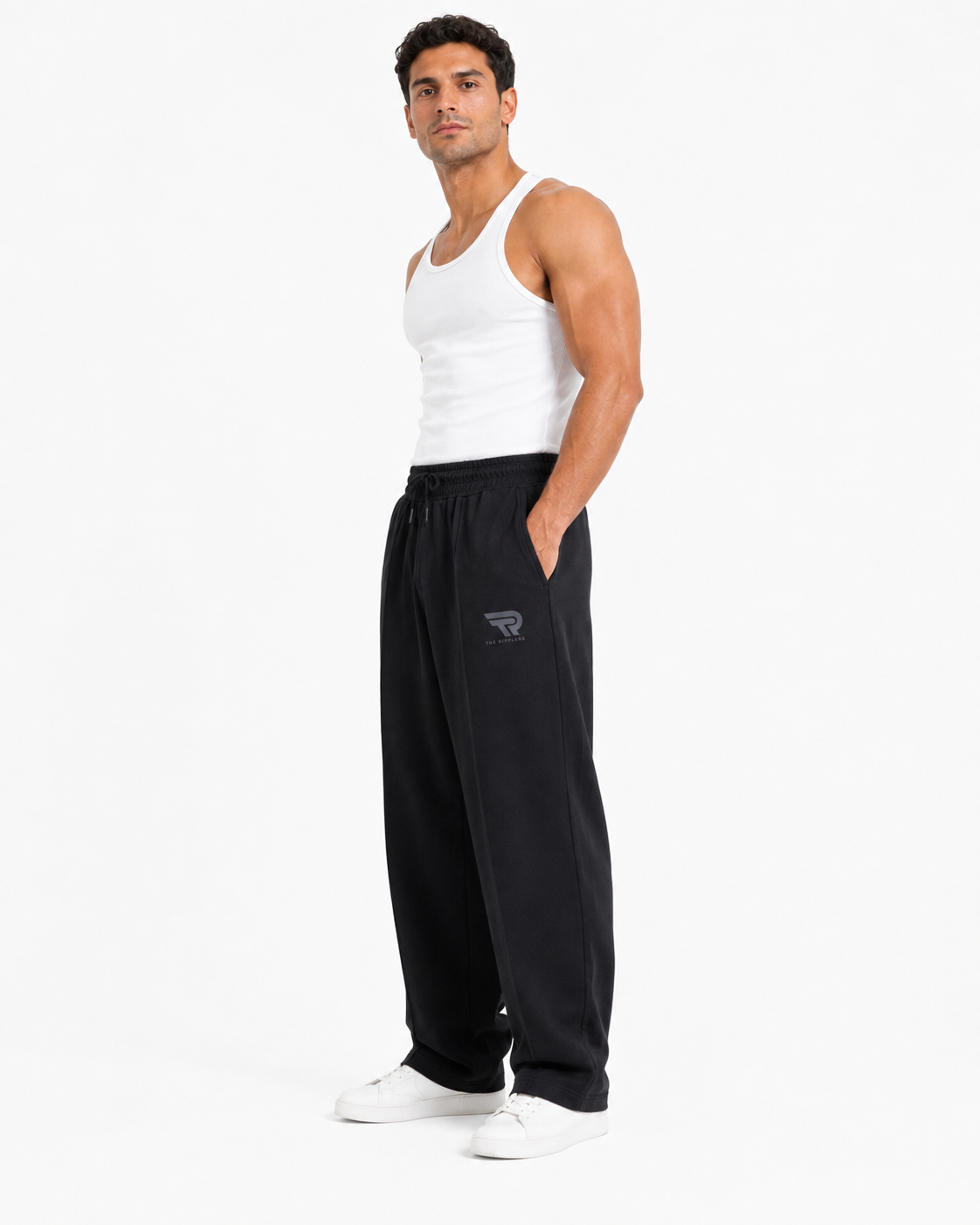 Premium Black  Baggy Trouser