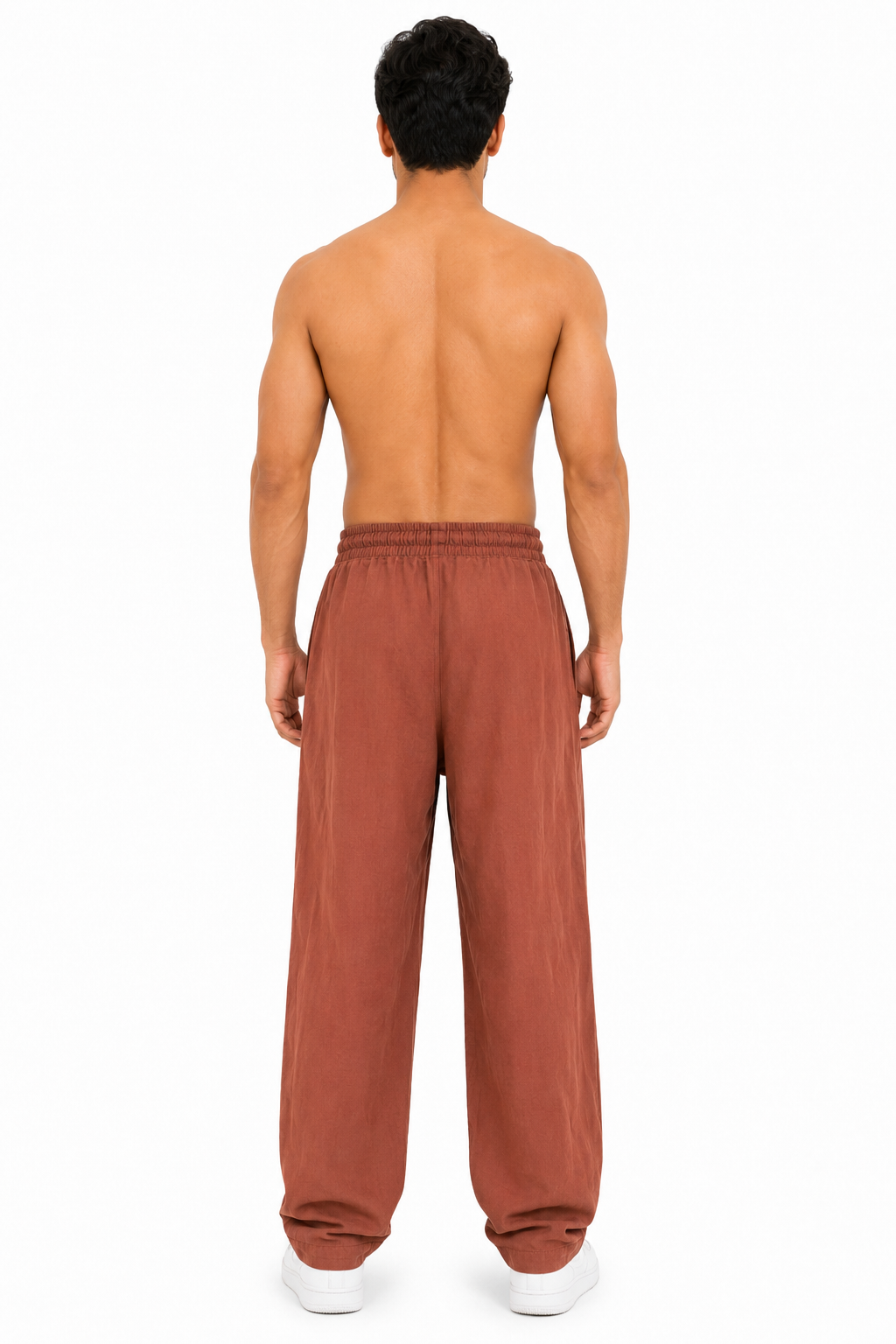Brown Baggy Trouser