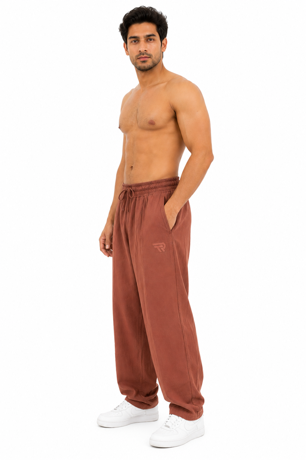 Brown Baggy Trouser