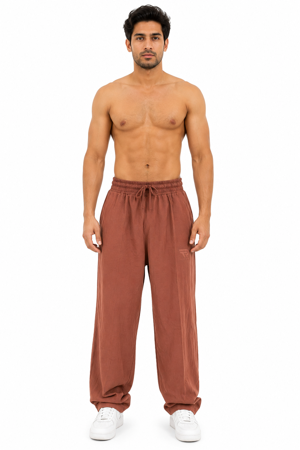 Brown Baggy Trouser